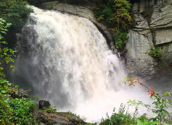Looking Glass Falls - western NC